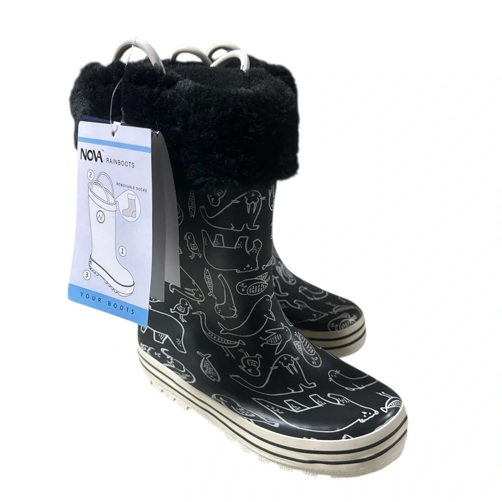 NOVA Rainboots these adorable